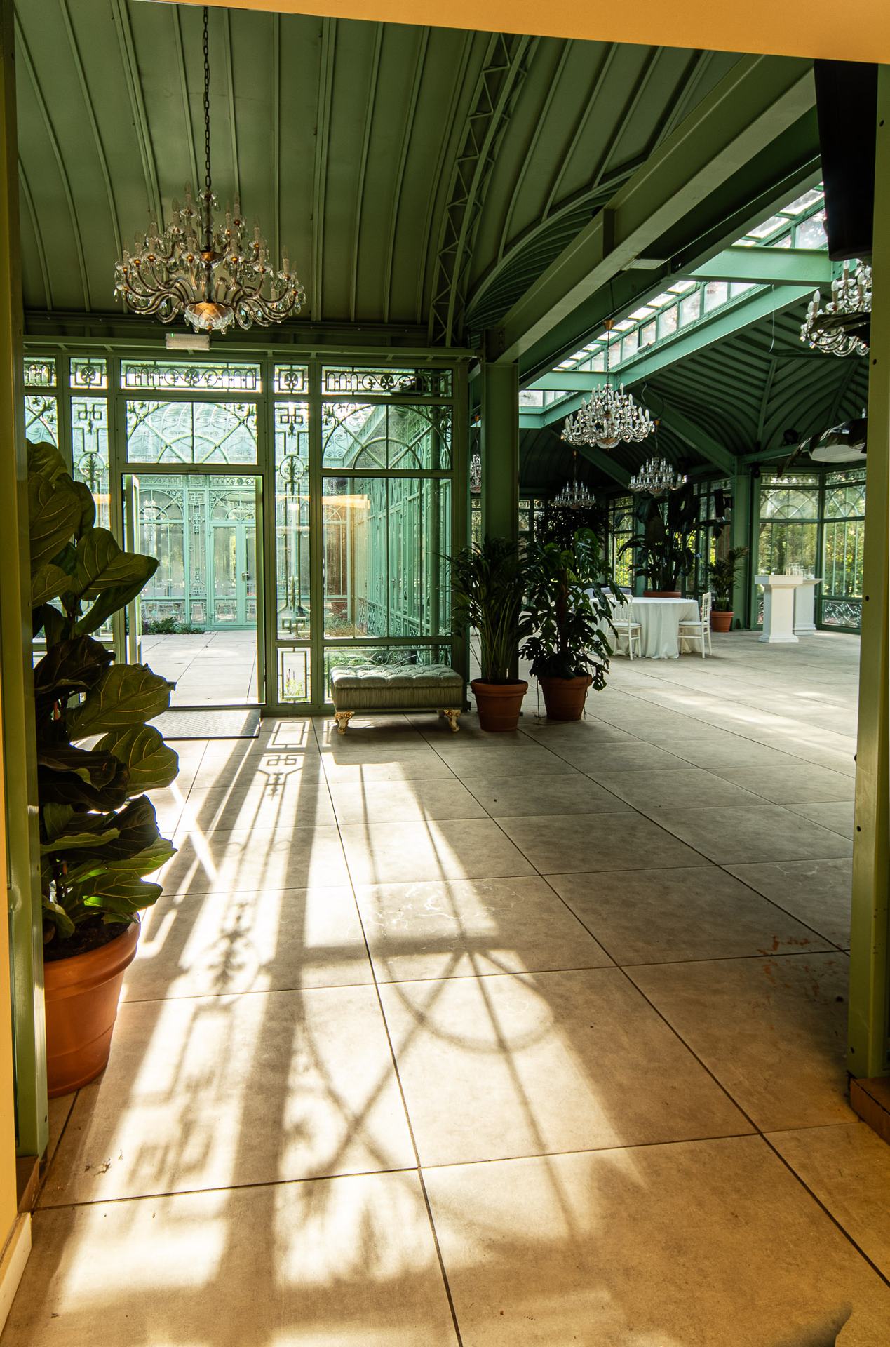 In de orangerie